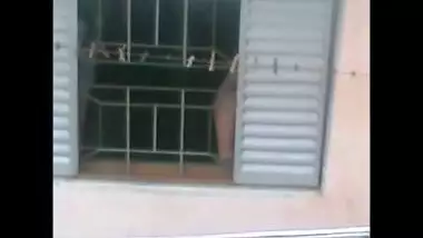 Naked Indian Aunty Cooking In Her Kitchen