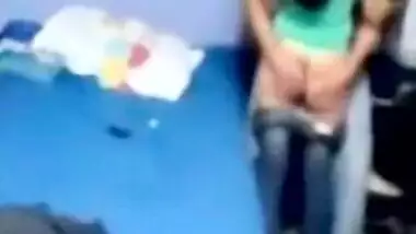 Telugu sex com of an NRI cutie fucking her white lover after college