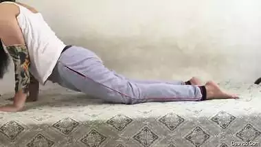 Desi girl Simran Sex after yoga and lots of cum