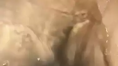 Nude MMS of a sexy GF sucking her lover’s dick in a bathtub