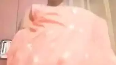 Chubby Desi coed with glasses decides to enter XXX business