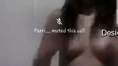 Today Exclusive- Sexy Paki Girl Showing Her Boobs And Wet Pussy On Video Call