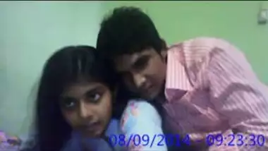 beautiful bangla college cute girlfriend boob press