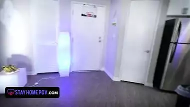 StayHomePOV - Foxy Little Sex Doll Loves Taking Huge Cocks And Stuff Them In Her Throat - Full Scene