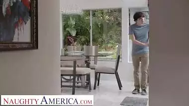 Naughty America - Laila Lust is all wet and needs her friend's boyfriend to slip his dick in her!!!