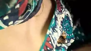 Damn Very Hot Deep Cleavage from top angle capture in bus