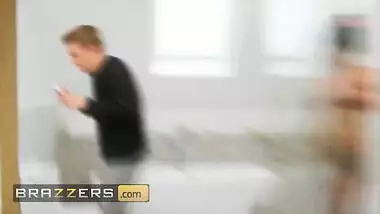 Danny D And Huge Boobs In Asia Fucks On The Bathroom Floor