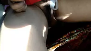 Step Mom Outdoor Risky Public Pissing And Dildo Fucking With Squirt In Car