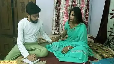 Hot English Madam Sudden Sex With Innocent Student At Private Tuition Time ! Amazing Hot Sex