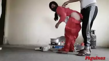 Indian Girl Cooking In Kitchen And Fucked By Stepbrother