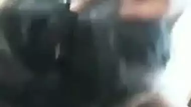 Gorgeous Indian Babe giving blowjob