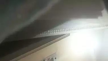 Mom wearing bra after showing her big boobs