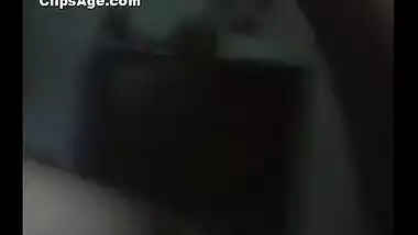 Indian Desi wife Sneha holding and sucking lund of her hubbys friend at home