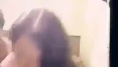 Sri Lankan Horny Cute Couple Doing Wild Show With Their Nasty Family