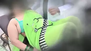 Doctor checking aunty big boobs and fingering pussy