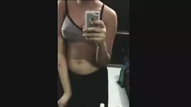 Porn movies of a college gal playing with and pleasuring her constricted cookie