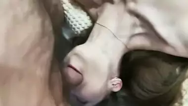 Fuck her throat and cum on face, then fuck pussy and cumshot in her mouth