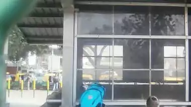 Office colleagues outdoor sex MMS