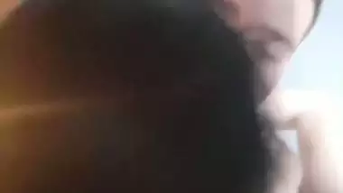 Hot Indian babe rides on Australian BF’s dick in NRI porn