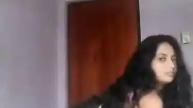 Today Exclusive- Cute Lankan Girl Showing Her Nude Body And Outdoor Bathing Part 6