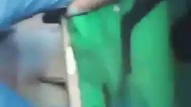 Pakistani porn of a hijabi girl sucking a dick in a bus