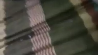 South Indian cute girl on bed