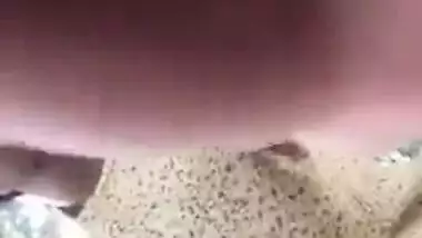 So Beautiful Innocent Looking Sri Lankan GF Secretly Showing Her Amazingly Cute Pussy and Butt to Her BF in Outdoor