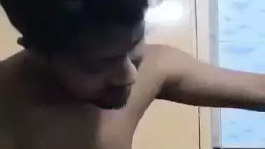 Wife wet boob sucking and sex in bathroom with her