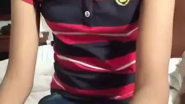 Sister catches me jerking and gives me a handjob