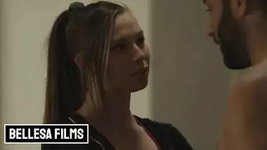 Bellesa - Aidra Fox & Damon Dice Release The Sexual Tension Between Them With A Good Old Pounding