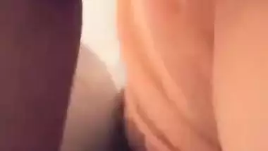 Religious aunt records her blowjob MMS sucking a dick