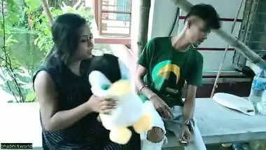 Hardcore sex with cousinsister after school at home! Indian teen sex