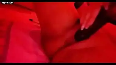 Horny TikToker Showing her boob and Fingering her pussy