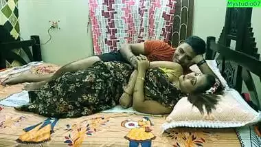 Indian hot xxx Bhabhi real sex with husband brother!! with romantic Hindi audio
