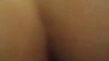 Indian girl in red saaree enjoying her party night