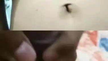 XXX video of Indian showing titties and twat to jerking off to her guy