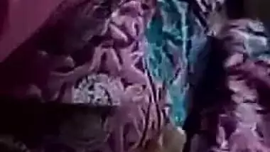 Indian pretty pulling her tits out for lover on...