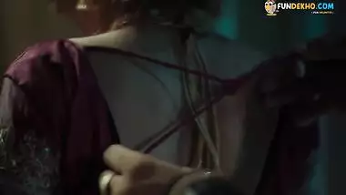 Nude Husband And Wife Have Sexy Romance On Bed - First Night