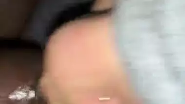 Eating Chocolate Cum by sexy Indian Lady