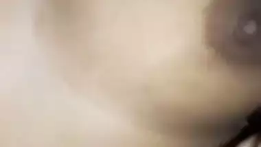 Wife hard fucking with moans with husband