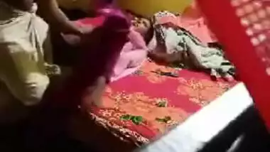 Jija Fucking her Sali But Suddenly Her Wife Came from Next Door (Almost Caught)